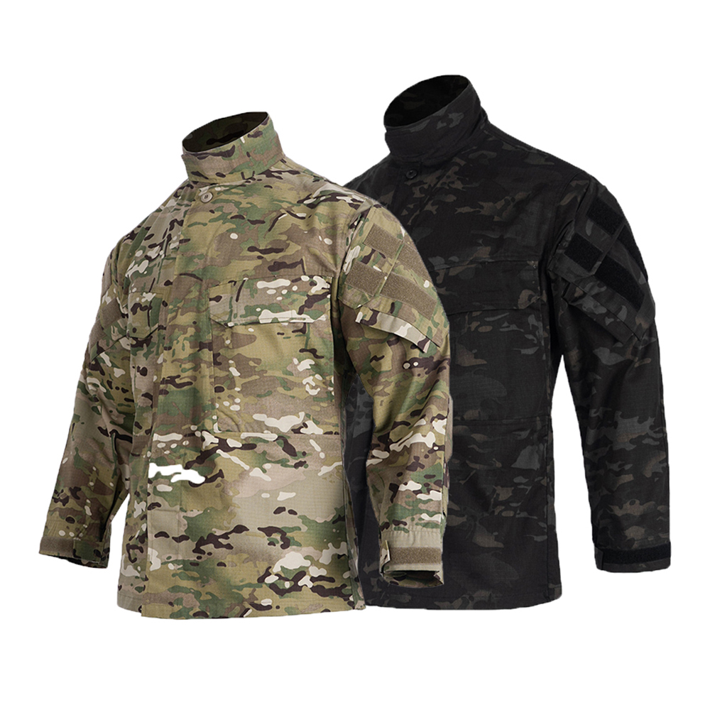 Men's Field Camouflage Clothin - Camping Cooking Windbreak ulasan dan harga