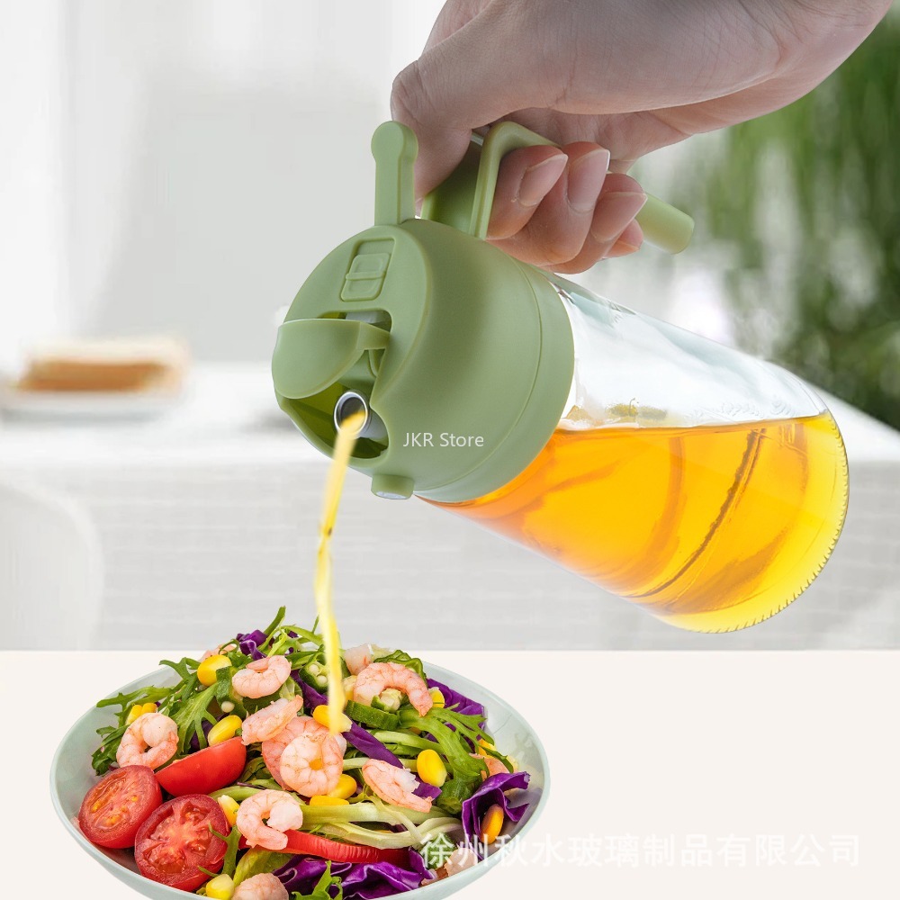 2 in 1 Olive Oil Sprayer Dispe - Camping Cooking Oil ulasan dan harga
