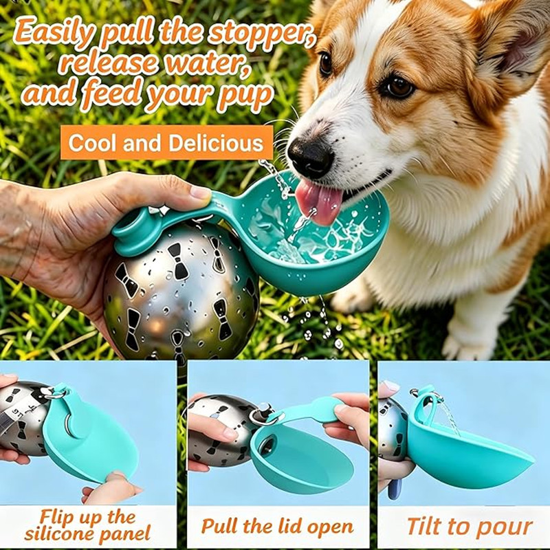 Portable Dog Water Bottle Stai - Camping Cooking Bowl ulasan dan harga