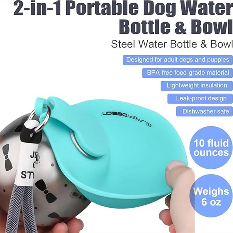 Portable Dog Water Bottle Stai - Camping Cooking Bowl ulasan dan harga