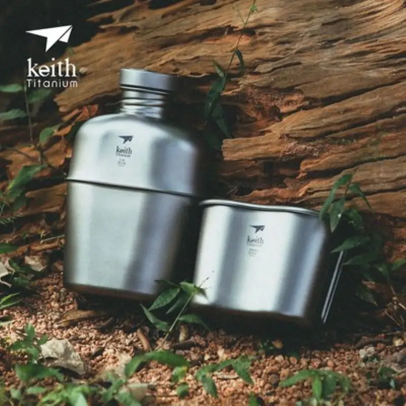Keith Pure Titanium Outdoor Ca - Mess Kit Titanium ulasan dan harga