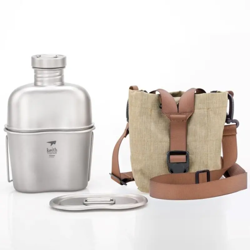 Keith Pure Titanium Outdoor Ca - Mess Kit Titanium ulasan dan harga