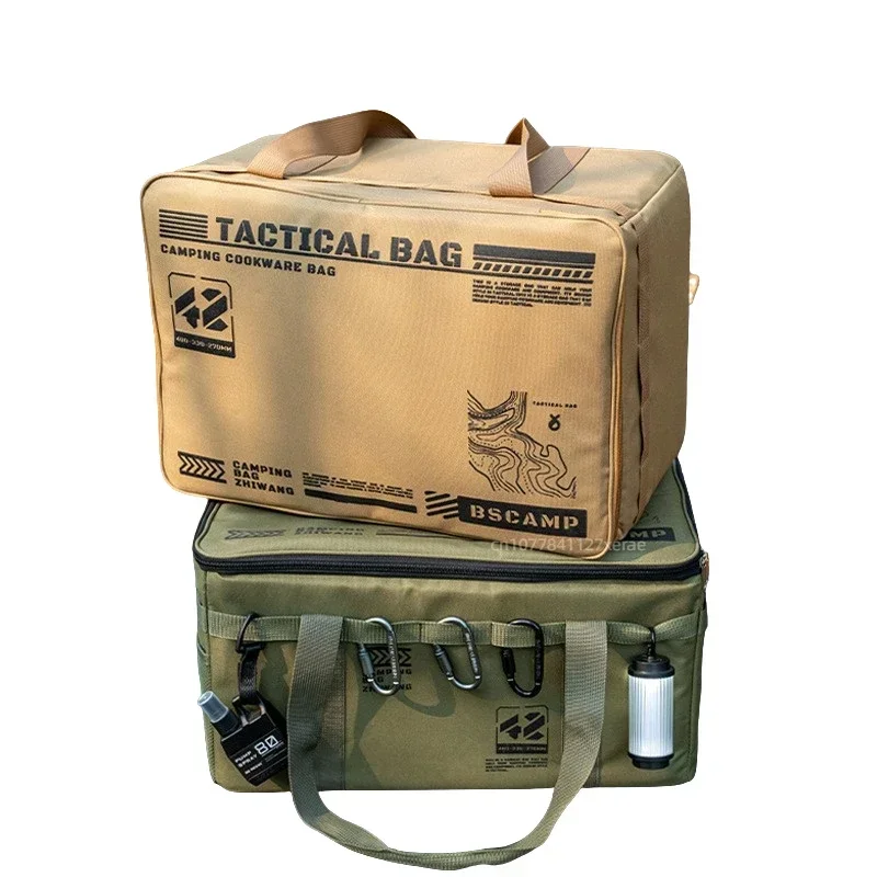 A large-capacity tactical stor - Camping Cooking Equipment Bag ulasan dan harga