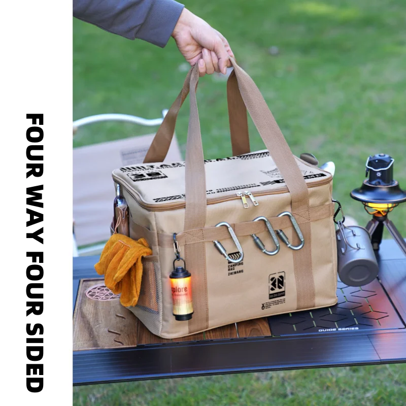 A large-capacity tactical stor - Camping Cooking Equipment Bag ulasan dan harga