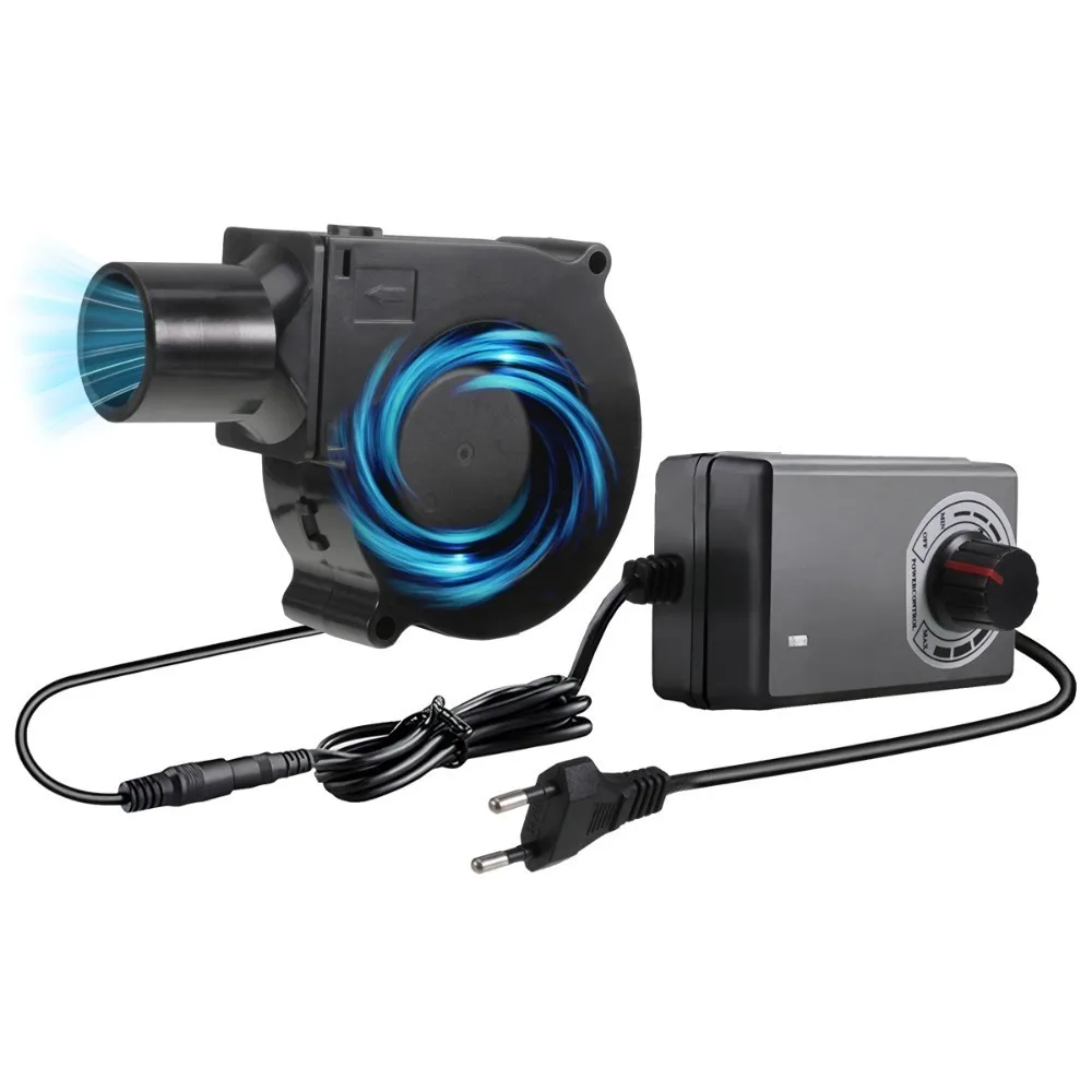 BBQ Blower 220V with Air Colle - Charcoal Chimney Starter ulasan dan harga