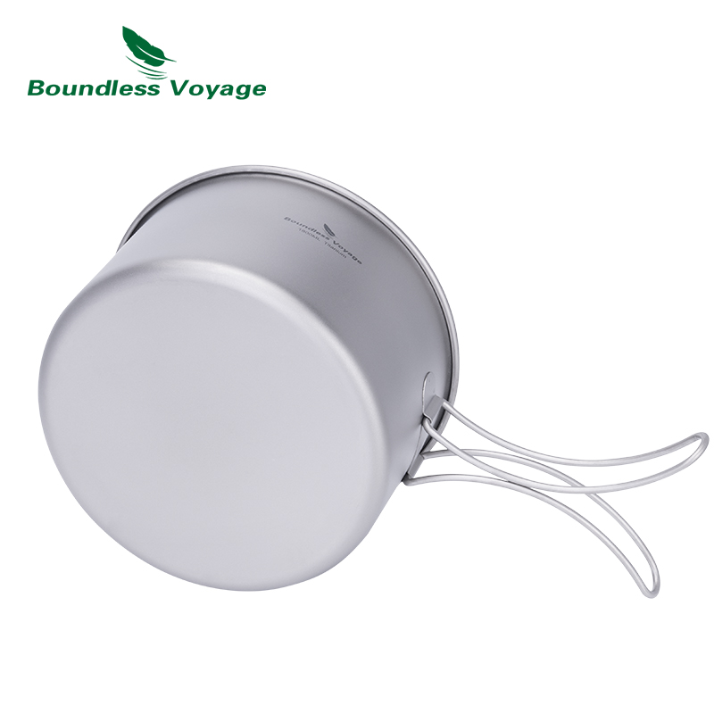 Boundless Voyage Titanium Pot  - Camping Cooking Utensil Set ulasan dan harga