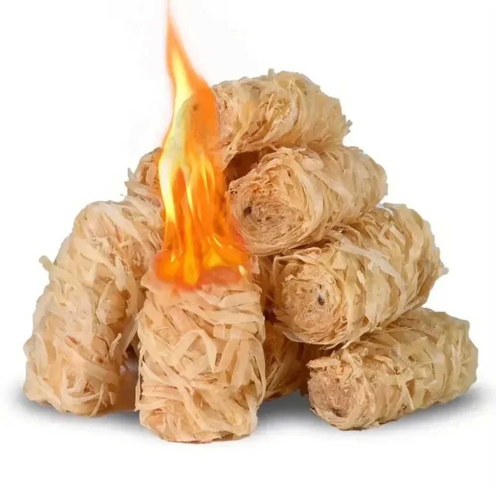Natural Wax Wood Fire Starter  - Charcoal Chimney Starter ulasan dan harga