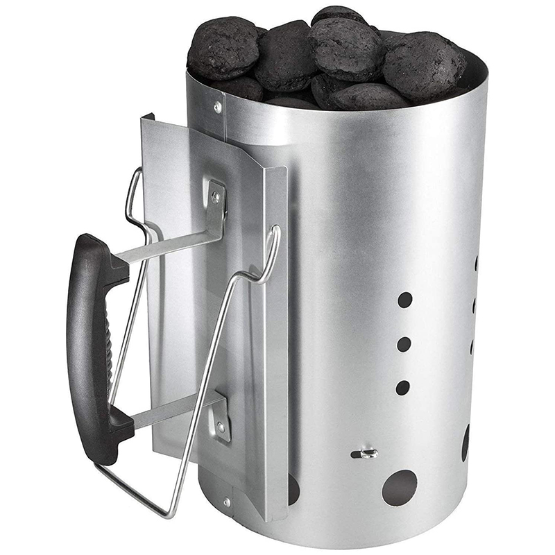 Chimney Starter with Safety Ha - Charcoal Chimney Starter ulasan dan harga