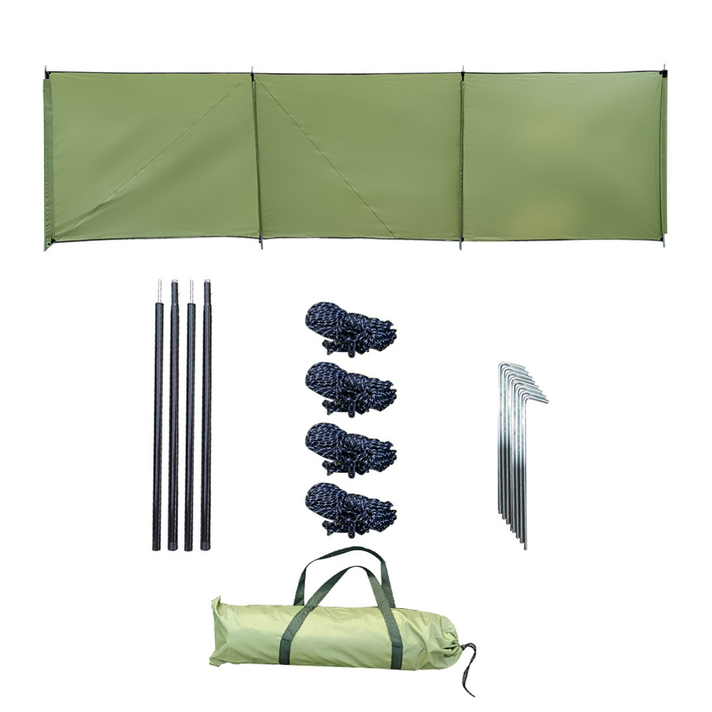 Extra-Large Oxford Cloth Campi - Camping Cooking Windscreen ulasan dan harga