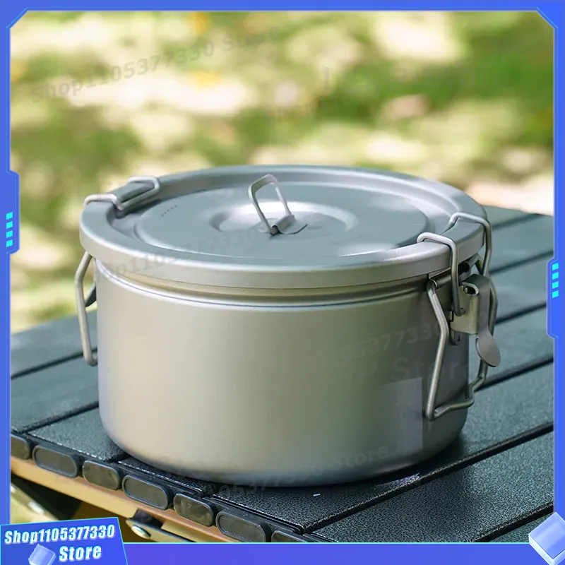 Pure Titanium Camping Pot Ligh - Camping Cooking Vessel ulasan dan harga