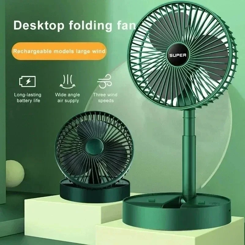 USB Foldable Electric Fan Cold - Camping Cooking Table Foldable ulasan dan harga