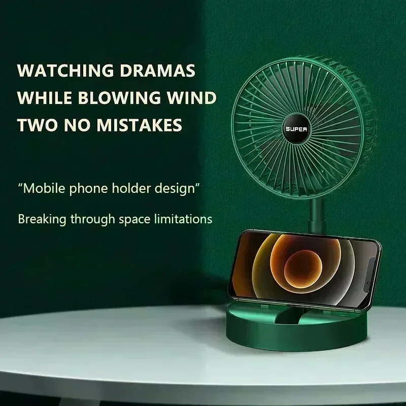 USB Foldable Electric Fan Cold - Camping Cooking Table Foldable ulasan dan harga