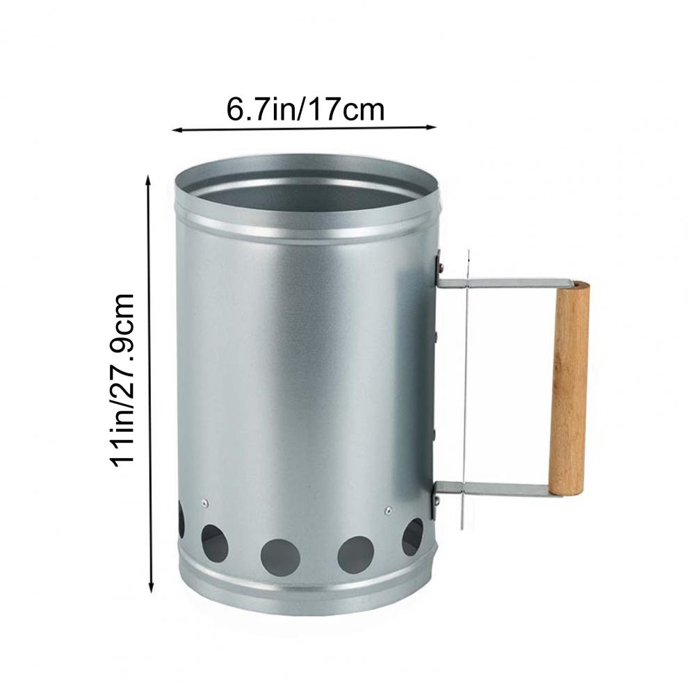 Fire-in Bucket Charcoal Starte - Charcoal Chimney Starter ulasan dan harga