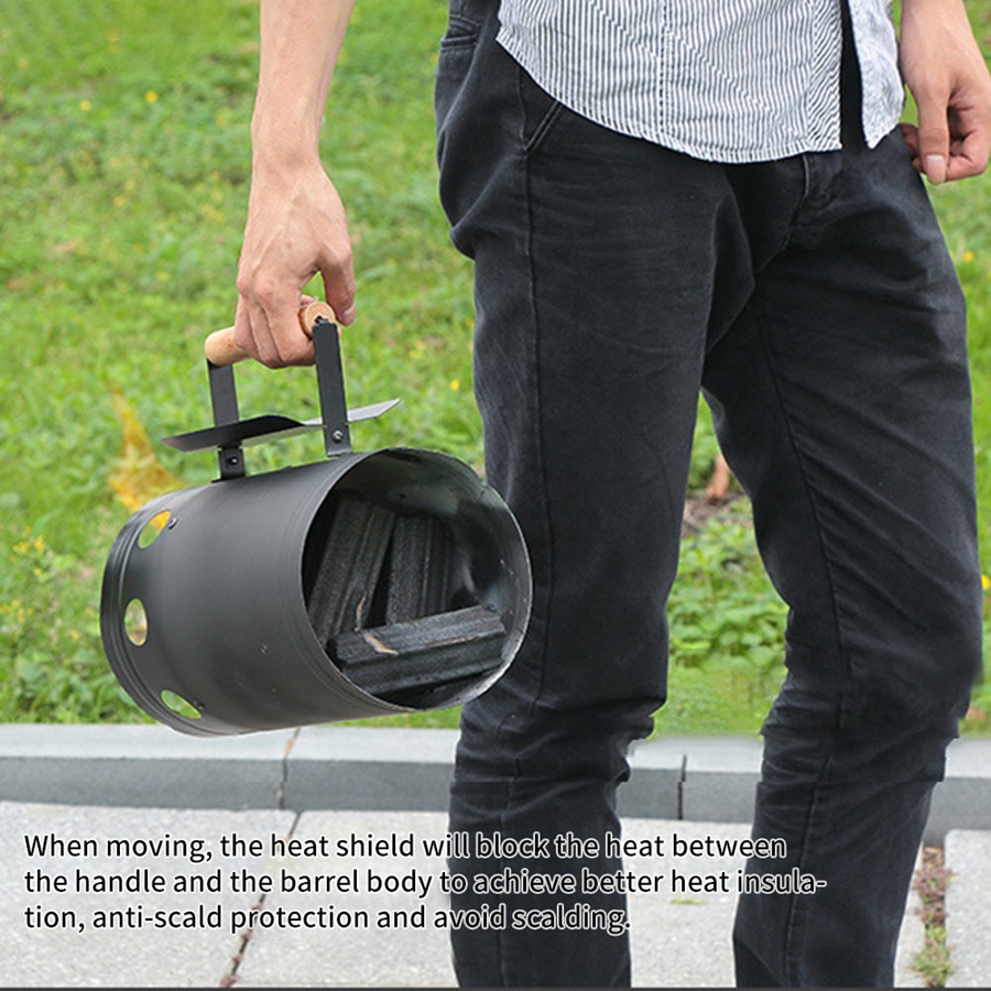 Outdoor BBQ Rack Tools Outdoor - Charcoal Chimney Starter ulasan dan harga