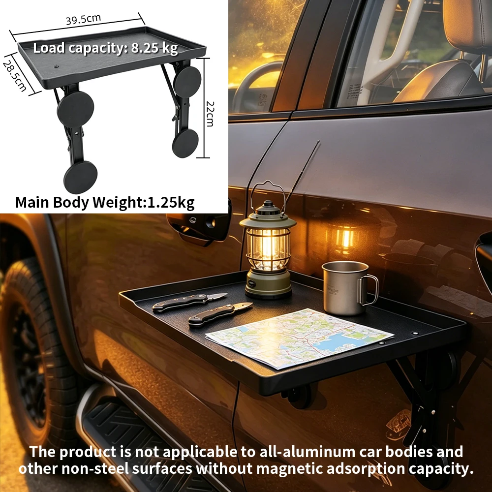 Portable Car Side Door Hanging - Camping Outdoor Cooking Table ulasan dan harga