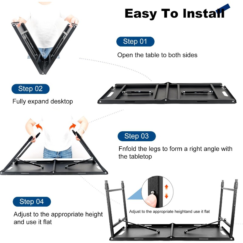 Camping Table Adjustable Foldi - Camping Outdoor Cooking Table ulasan dan harga