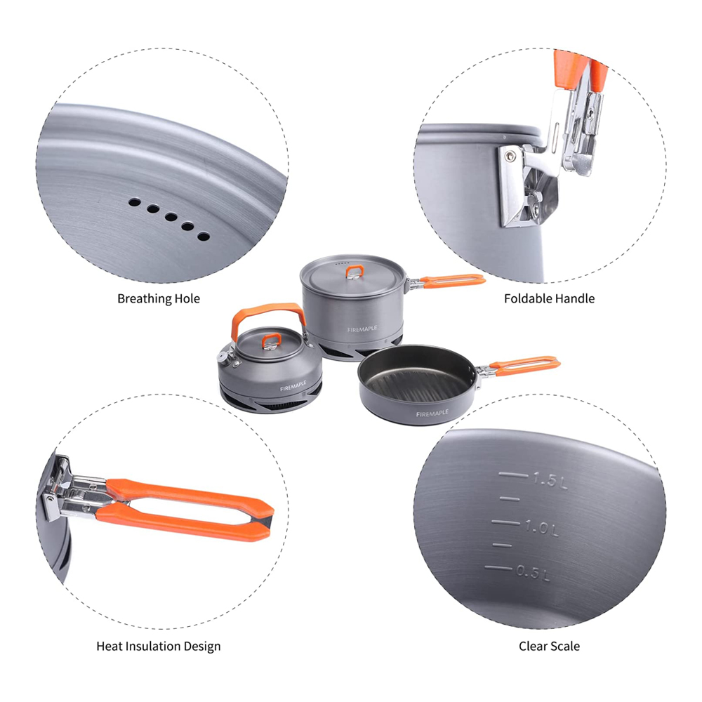 Fire Maple Camping Cookware Ut - Camping Cooking Utensil Set ulasan dan harga