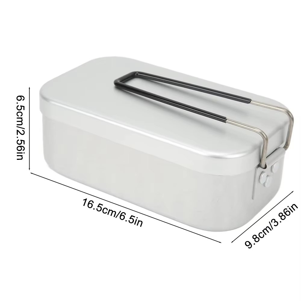 Foldable Bento Box Handle, Lun - Camping Cooking Dishes ulasan dan harga