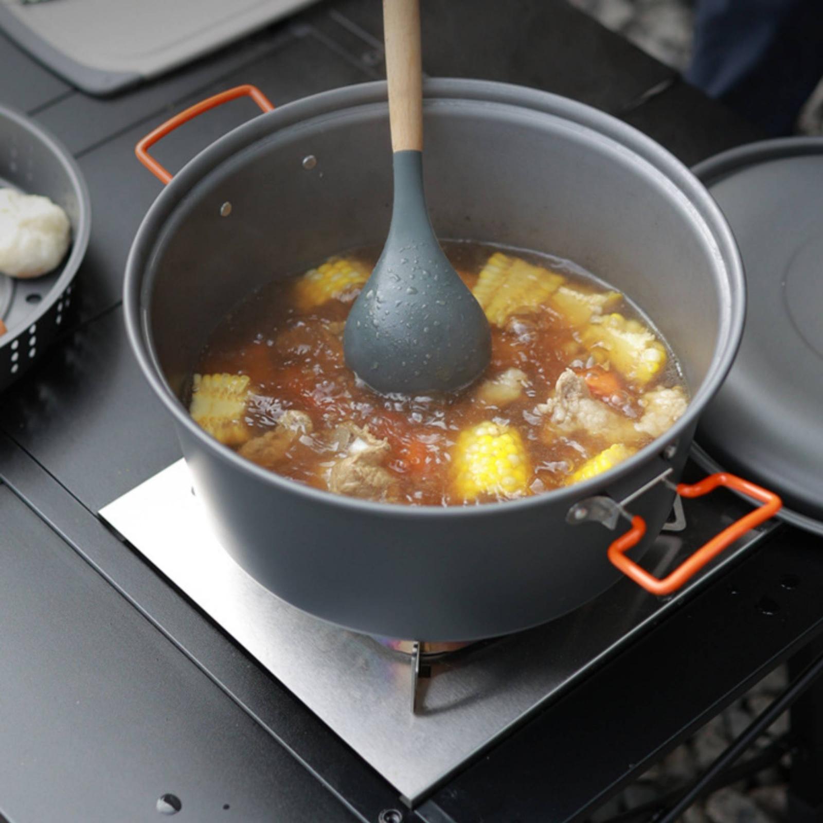 Aluminum Alloy Outdoor Cooking - Camping Cooking Vessel ulasan dan harga