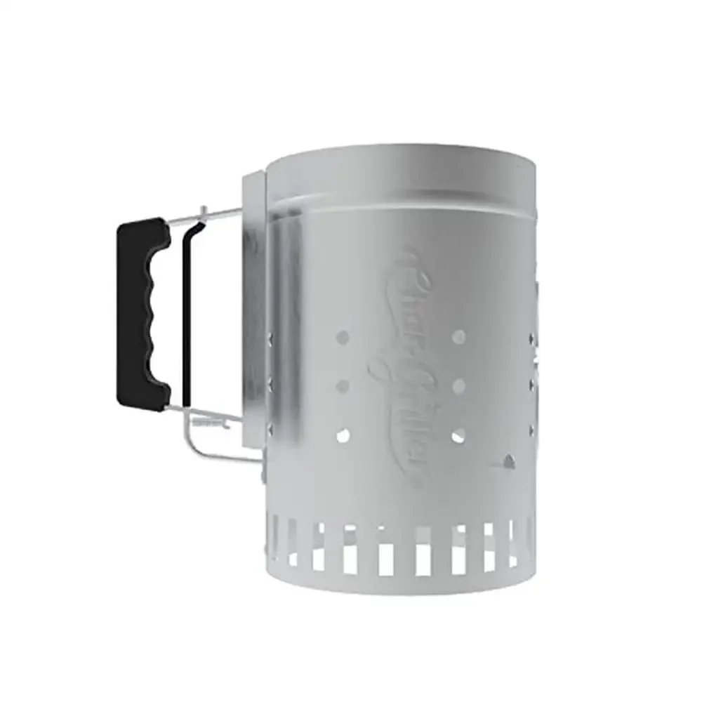 A 2-Burner Gas & Charcoal Gril - Charcoal Chimney Starter ulasan dan harga