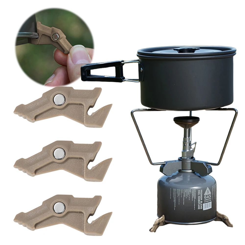 Magnetic Tripod Gas Tank Brack - Camping Cooking Backpack ulasan dan harga