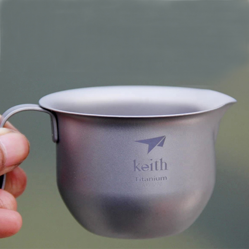 Keith Titanium Kung Fu Tea Set - Camping Cooking Set With Kettle ulasan dan harga