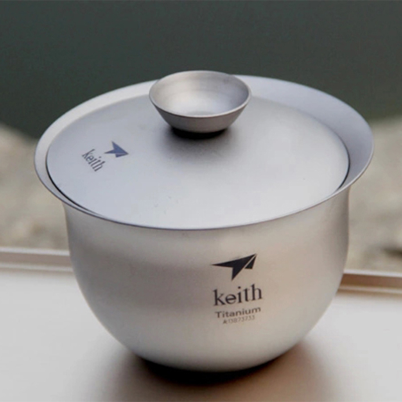 Keith Titanium Kung Fu Tea Set - Camping Cooking Set With Kettle ulasan dan harga