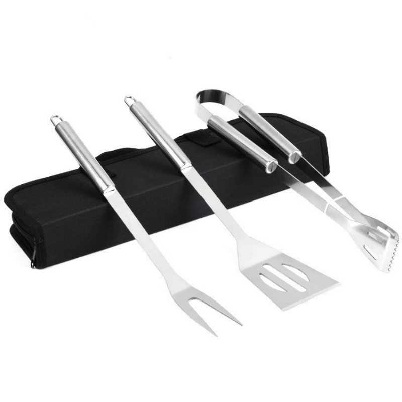 BBQ Tools Set Barbecue Utensil - Camping Cooking Equipment Bag ulasan dan harga
