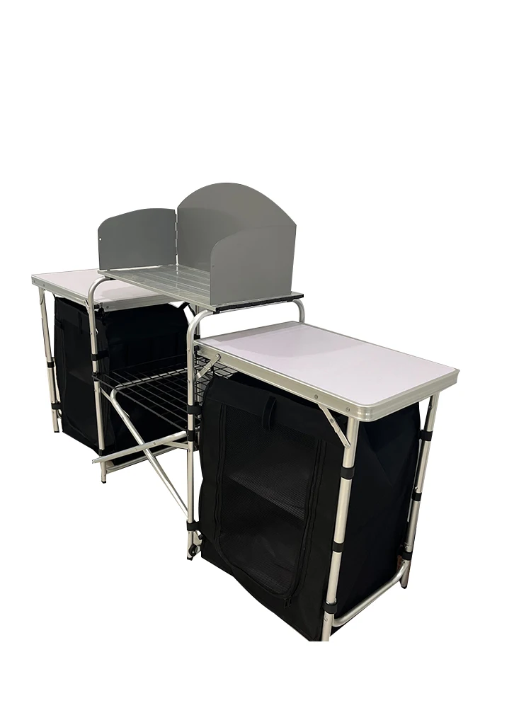 Outdoor Camping Aluminum Porta - Camping Outdoor Cooking Table ulasan dan harga