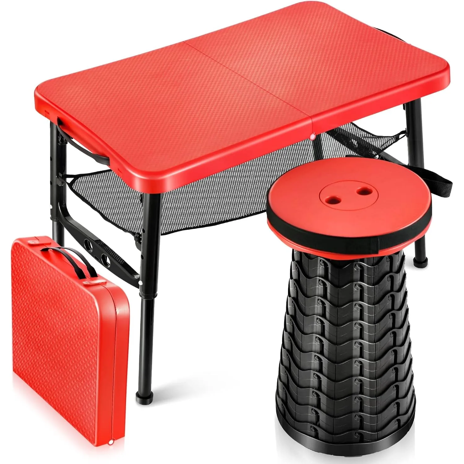 Retractable Folding Table & St - Camping Cooking Table Foldable ulasan dan harga