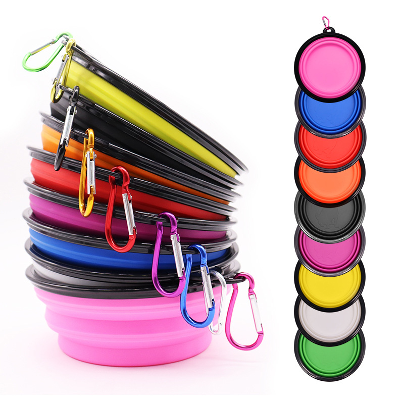 Collapsible Pet Silicone Dog F - Camping Cooking Bowl ulasan dan harga