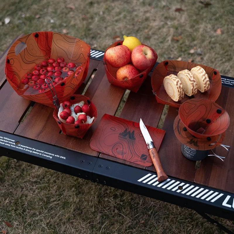 Foldable Camping Tableware Por - Camping Cooking Dishes ulasan dan harga