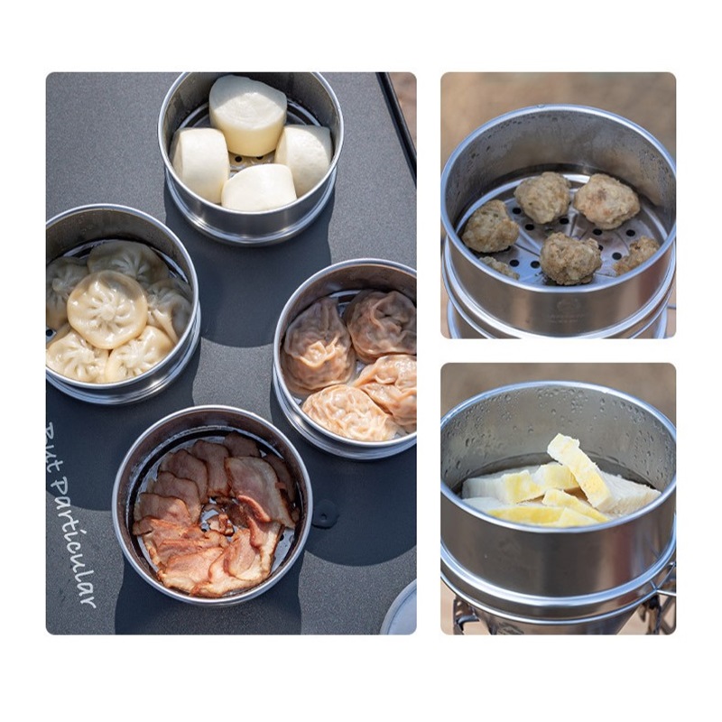 CAMPINGMOON Portatle Outdoor C - Camping Cooking Dishes ulasan dan harga